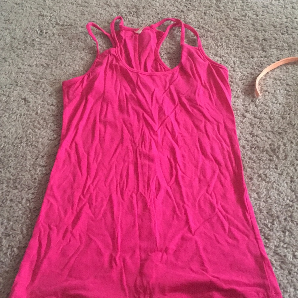 Pink tank